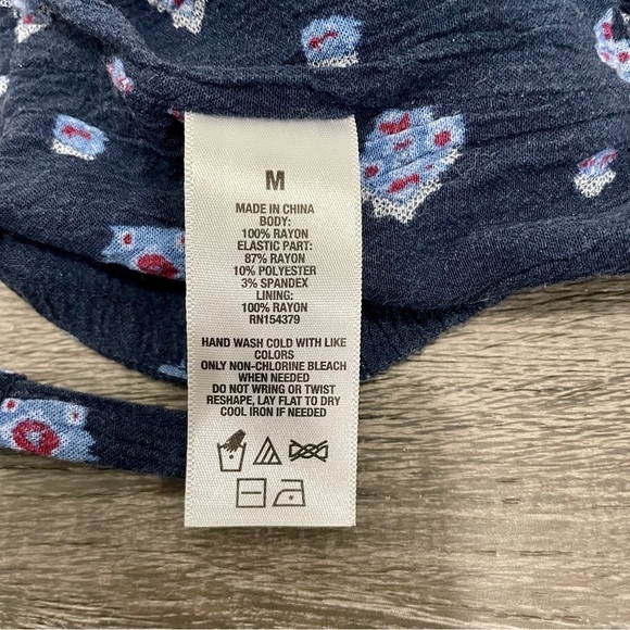 Aeropostale Blue Patterned Short and Tank Set - Picture 7 of 11